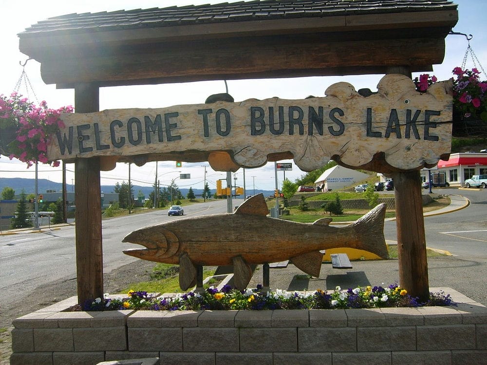 A picture of the Village of Burns Lake.
