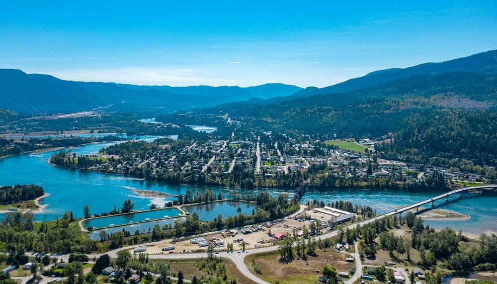 A picture of the City of Castlegar.