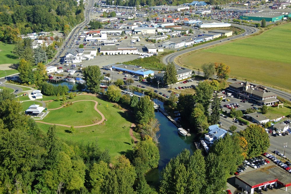 A picture of the City of Courtenay.