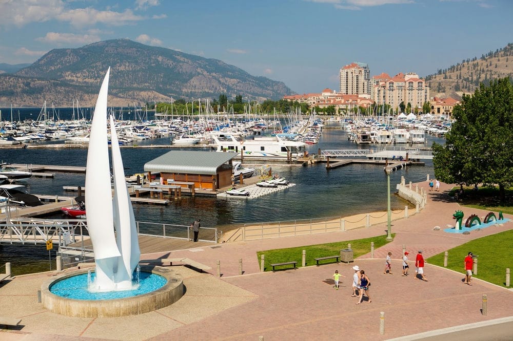 A picture of the City of Kelowna.