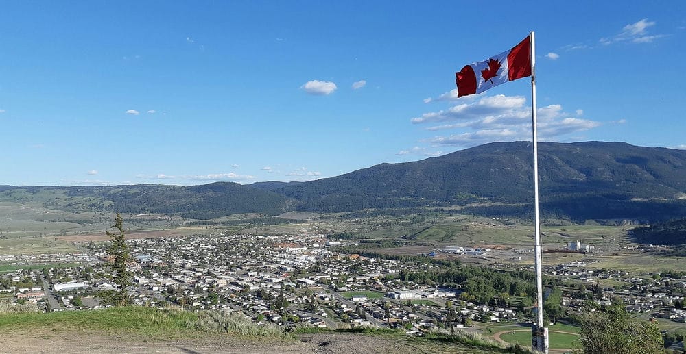 A picture of the City of Merritt.