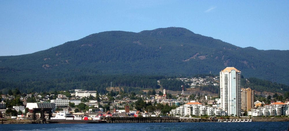 A picture of the City of Nanaimo.