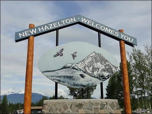A picture of the District municipality of New Hazelton.