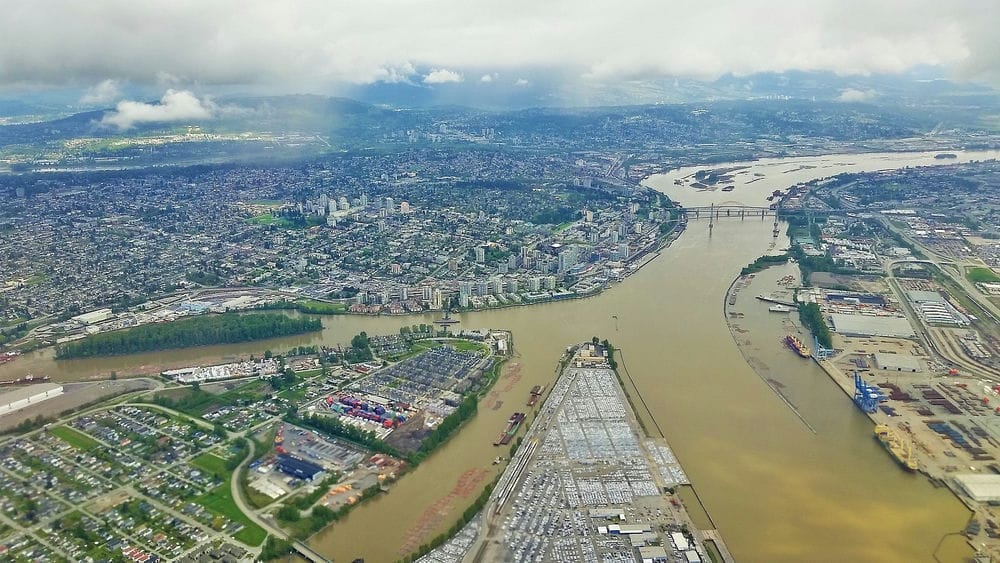 A picture of the City of New Westminster.