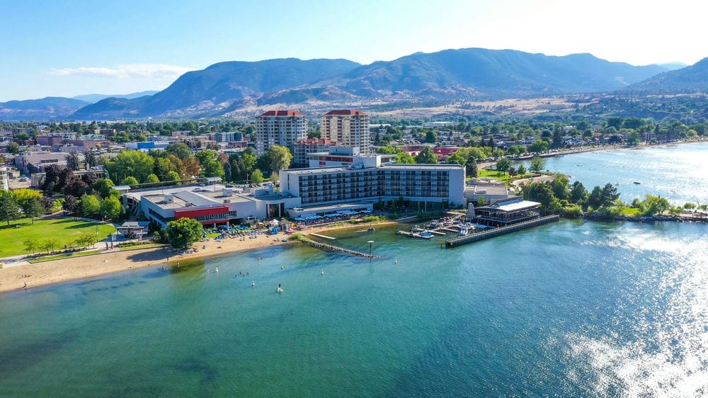 A picture of the City of Penticton.
