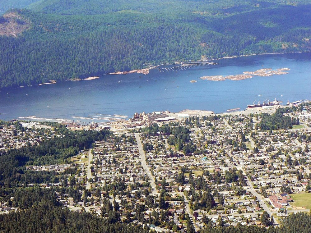 A picture of the City of Port Alberni.