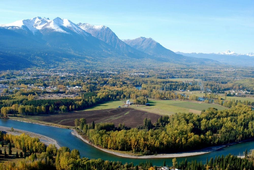 A picture of the Town of Smithers.