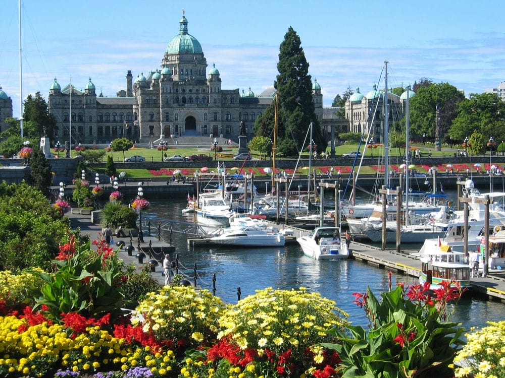 A picture of the City of Victoria.